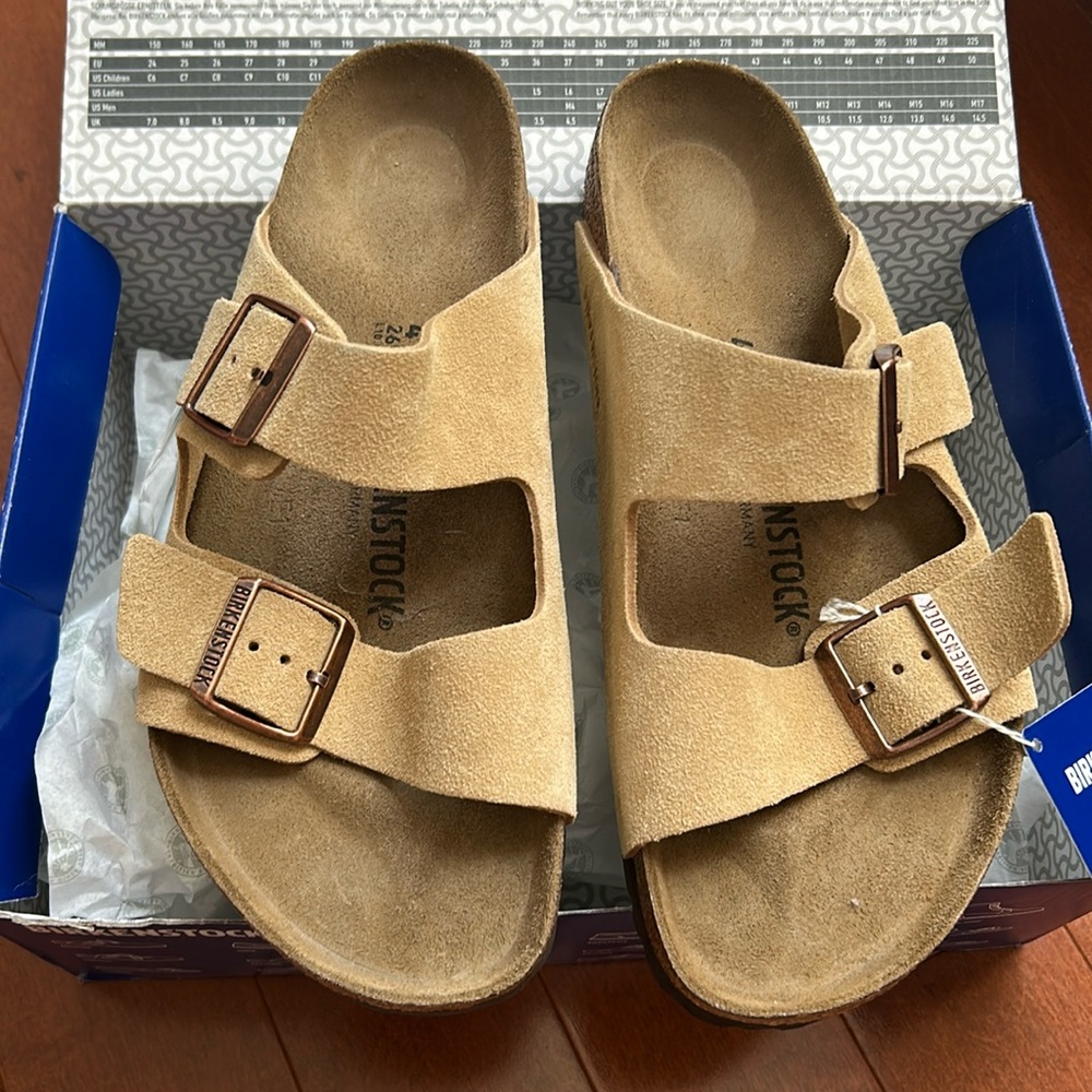 Birkenstock Arizona BS men’s Sandal - Latte Cream